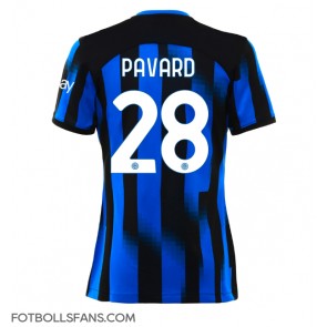 Inter Milan Benjamin Pavard #28 Replika Hemmatröja Damer 2023-24 Kortärmad